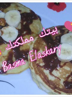 صورة لوصفة البان كيك الرائع 👌👍