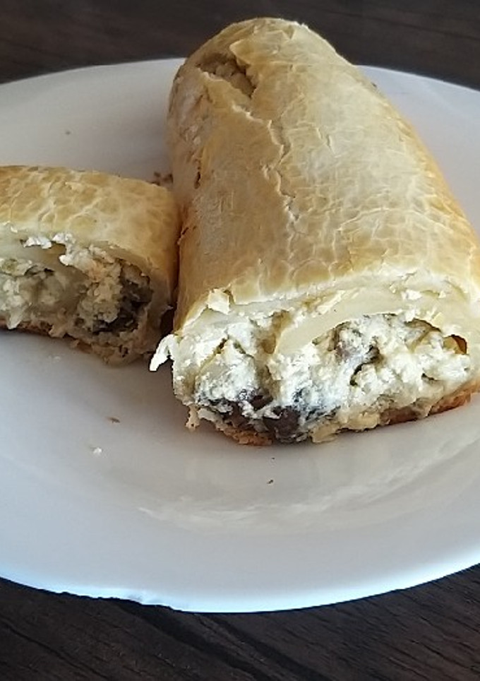 Una foto de Strudel de Portobello