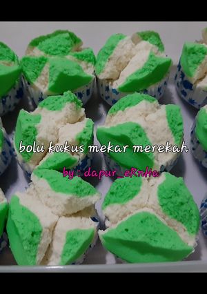 Foto resep Bolu kukus mekar Santan