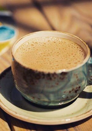 صورة لوصفة شاي كرك في المنزل
