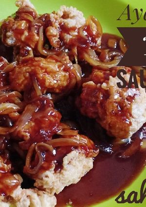 Foto resep Ayam Goreng Tepung Saus Mentega