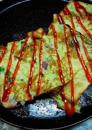 ওমলেট টোস্ট(omelette toast recipe in Bengali) রেসিপির প্রধান ছবি