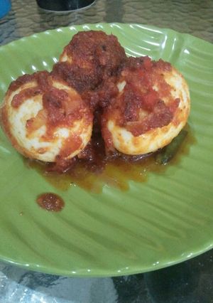 Foto resep Telur sambal tomat