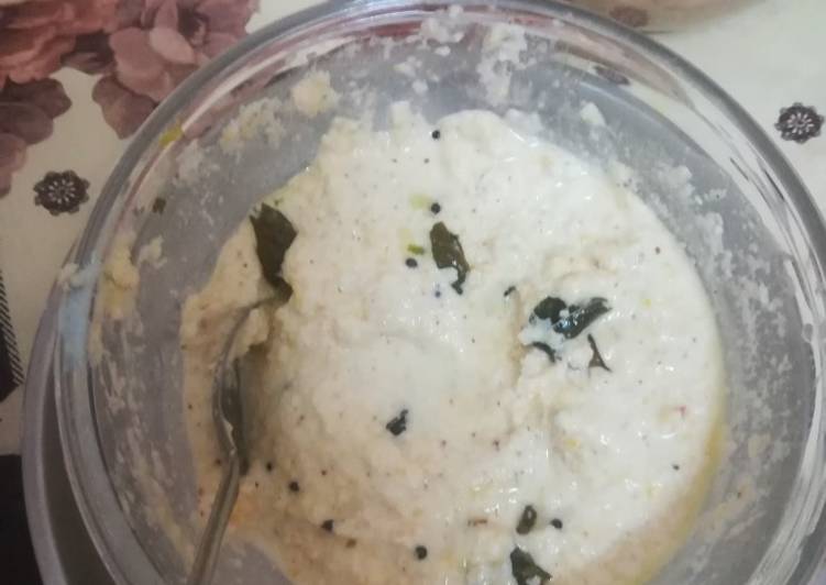 Recipe of Super Quick Homemade Coconut Chutney