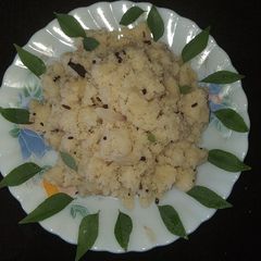 A picture of Rava upma.