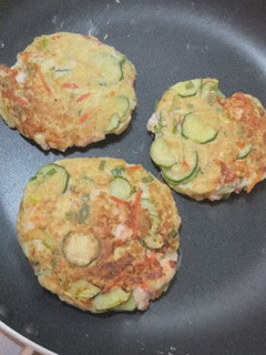 [減醣]沒有麵粉的蝦蝦煎餅 🦐 的食譜成品照片