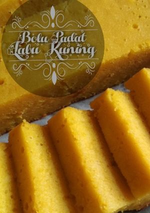 Foto resep Bolu Padat Labu Kuning