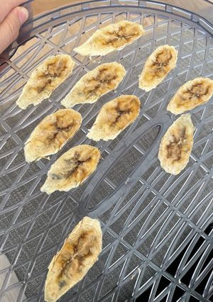 乾果機食譜-香蕉乾 的食譜成品照片
