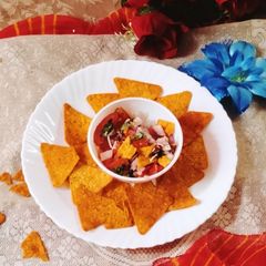 Nacho chips / Mexican chips A picture of Nacho chips / Mexican chips.