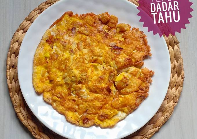 Resep Telur Dadar Tahu Oleh Nurul Sania👨‍👩‍👧‍👦 Cookpad