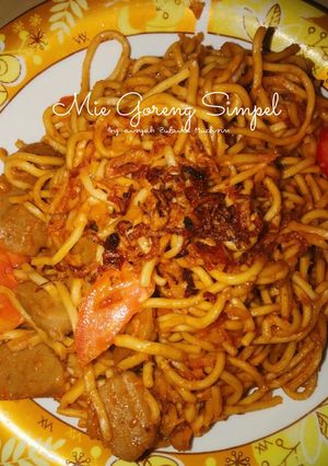 Foto resep Mie Goreng Simpel