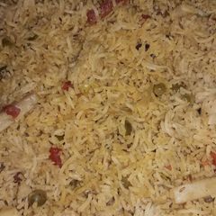 Vegetable rice A picture of Vegetable rice.