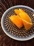 Stylish and Easy-to-Eat Orange Garnish