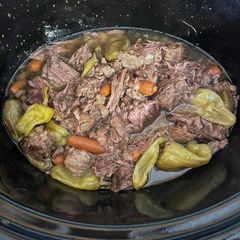 A picture of Mississippi pot roast.