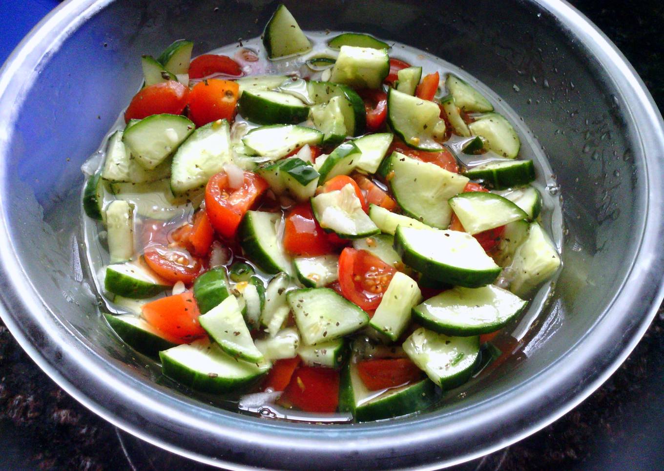 Cucumber and Tomato Salad