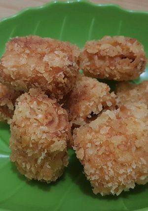 Foto resep Roti Tawar Goreng isi Kurma dan Keju