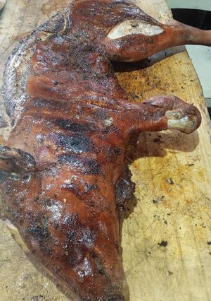 Una foto de Lechón a la Parrilla