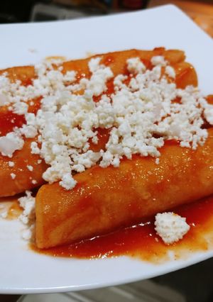 Una foto de Entomatadas de Gloria