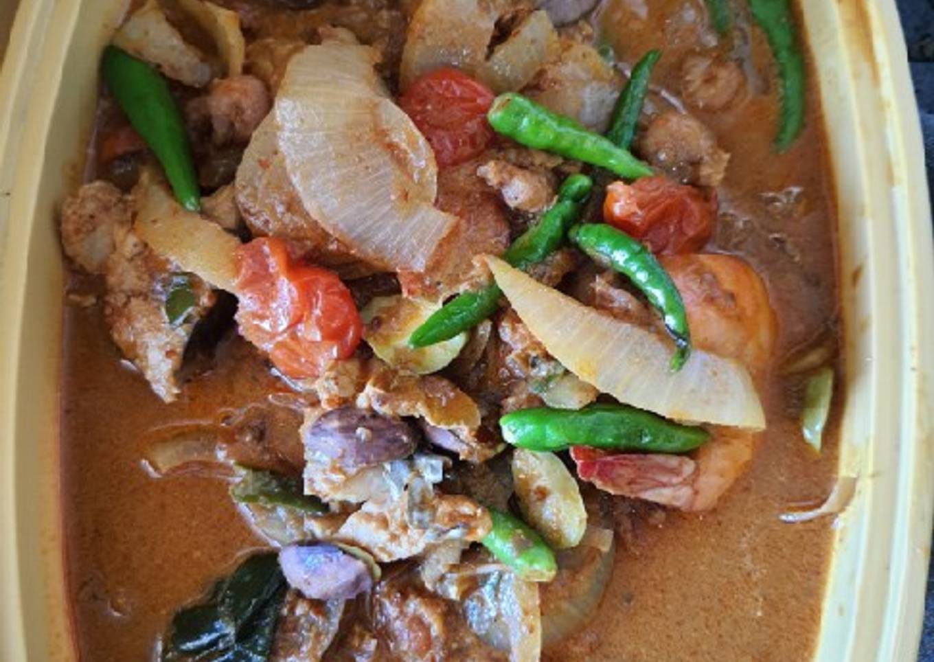 Cara Gampang Membuat Seafood Asam pedas, Bisa Manjain Lidah