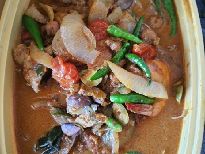Langkah Mudah untuk Membuat Resep Seafood Asam pedas yang Uenak Anti Ribet, Menggugah Selera