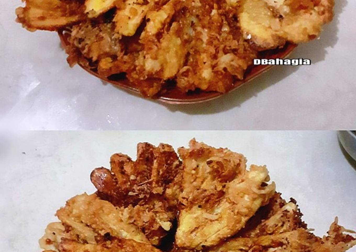 Pisang goreng kipas Crispy Kalimantan