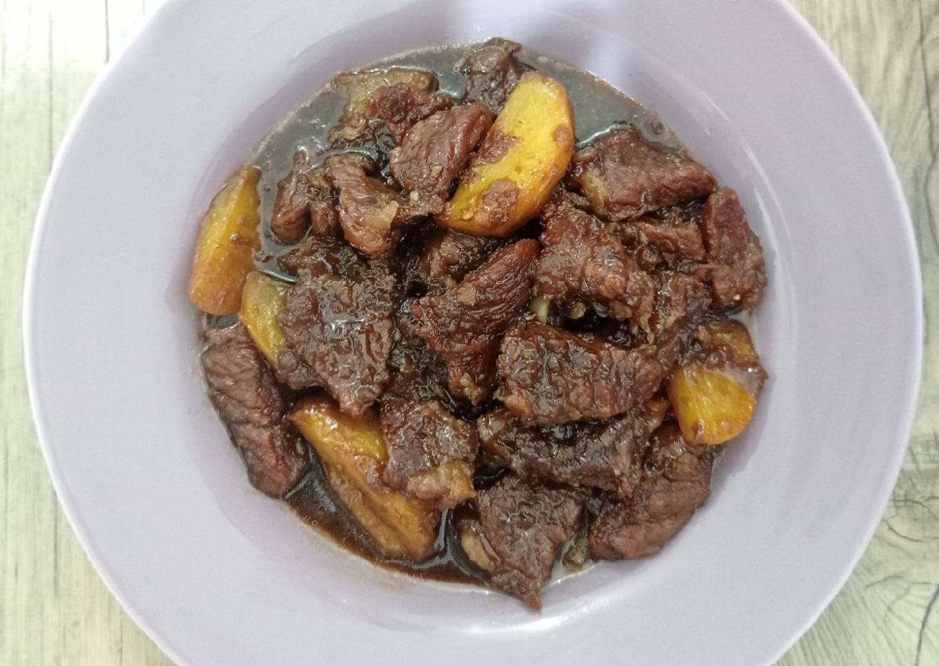 Semur daging mix kentang