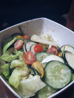 Foto resep Green Salad With Roasted Sesame Dressing