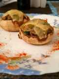 Champiñones rellenos con zapallito