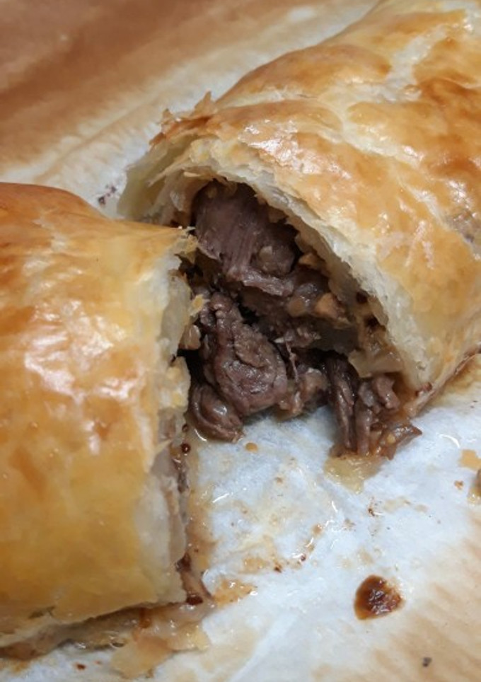 Una foto de Solomillos Wellington a mi manera