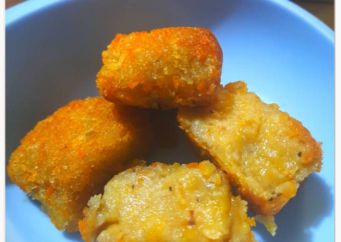 Cara membuat Snack MPASI : Banana Nugget Cara membuat Snack MPASI : Banana Nugget