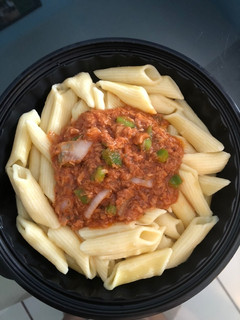 Una foto de Pasta con atún