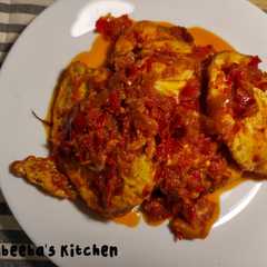 รูปของ Telor Ceplok Balado