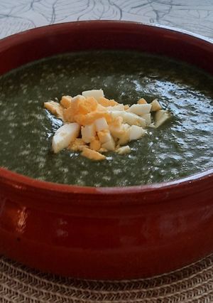 Una foto de Crema de Espinacas