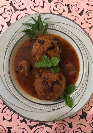 عکسی از دستور کوفته گیاهی من 😍