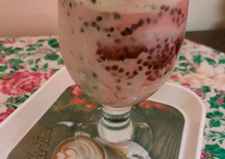 Simple Way to Prepare Speedy Instant Rabri Falooda🍧🥃