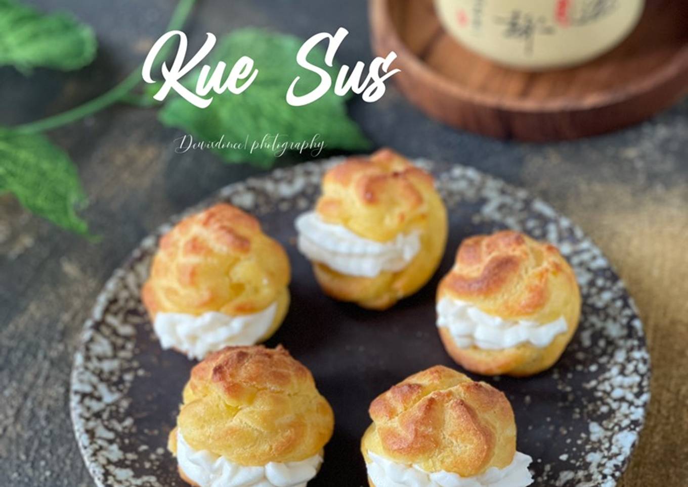 Kue sus krim vanila