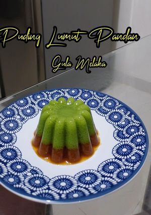 Foto resep Puding Lumut Pandan Gula Melaka