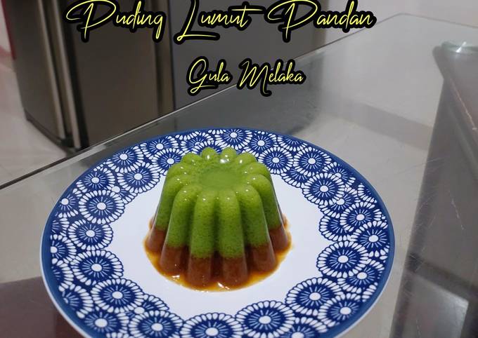 Resep Puding Lumut Pandan Gula Melaka Oleh Cookpad