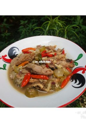 Foto resep 12. Cue tongkol kukus kuah santan