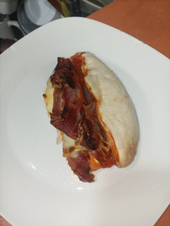 Una foto de Pechuga rellena