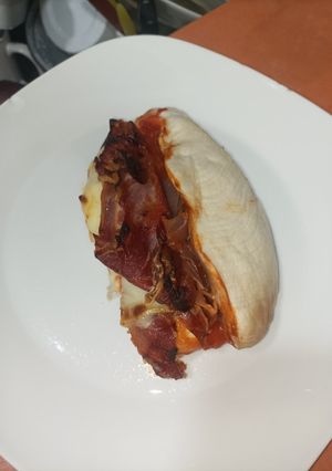 Una foto de Pechuga rellena