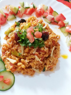 A picture of Dhaba style mash daal fry.