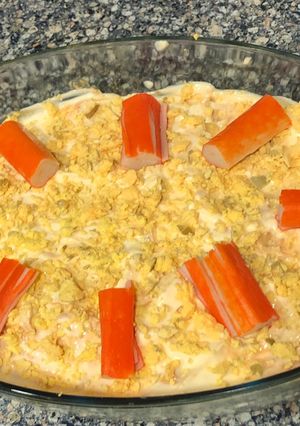 Una foto de Huevos rellenos de chaka y atún