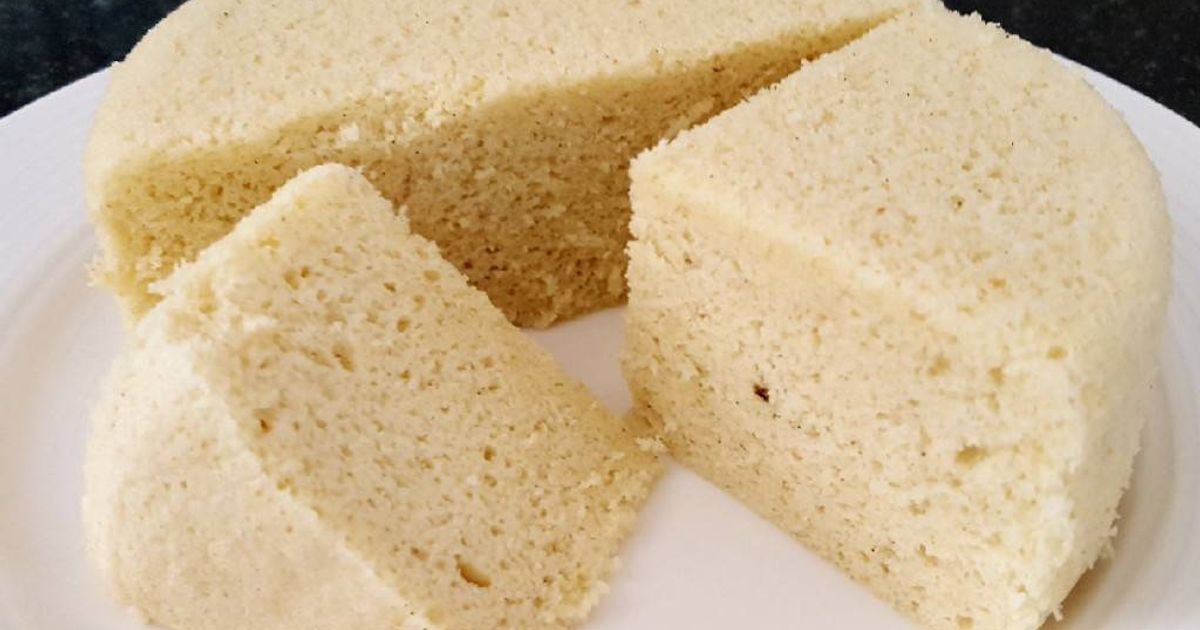 Simple Sponge Cake Steamed 海绵蛋糕 #Chinesecooking Recipe by Tizz - Cookpad