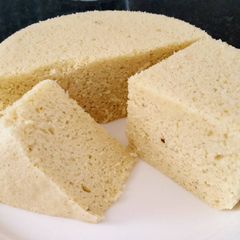 A picture of Simple sponge cake-steamed 海绵蛋糕 #chinesecooking.