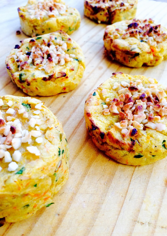 Una foto de Tartaletas de patata y boniato