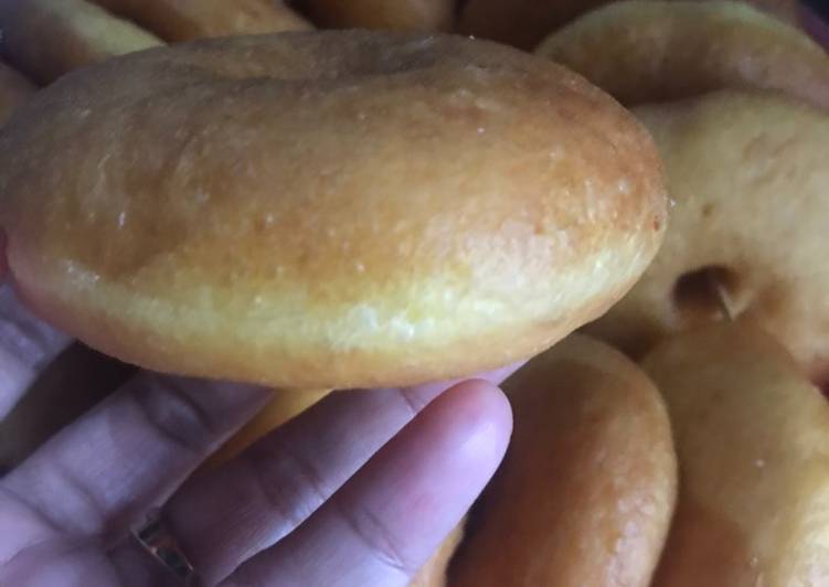 Donat kentang empuk lembut with water roux๐๐