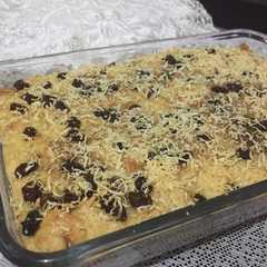 Bread pudding (pudding roti panggang) রেসিপির প্রধান ছবি
