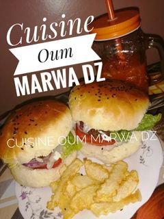 صورة لوصفة همبرغر منزلي 🍔😋