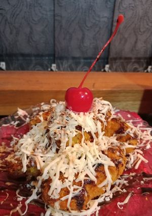 Foto resep 3.Pisang keju